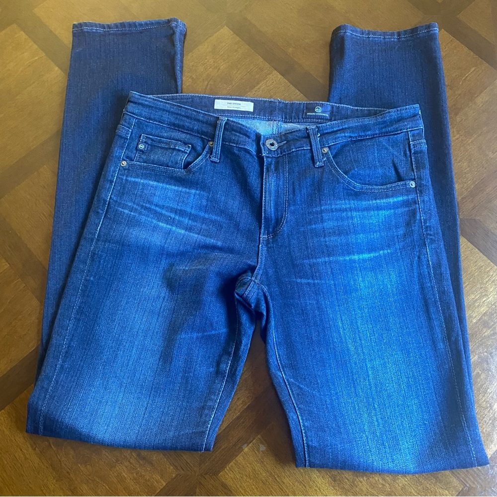 AG Adriano  Goldschmied The Stevie slim straight jeans EUC